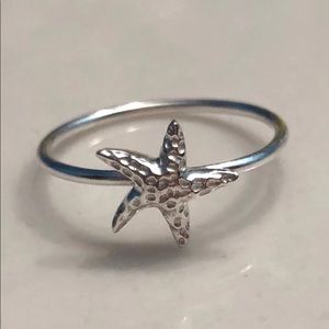 Size 8 starfish ring